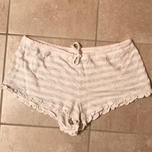 Victoria’s Secret ruffled cheeky pajama bottom